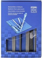 Pferd Feile Werkstattfeilen-Set Hieb 3 in PVC-Rolltasche inkl. Umkarton 11801533