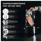 GustoVac Vakuumierbeutel doppelt gepr&auml;gte Struktur 50 St., Fleisch Fisch Wurst