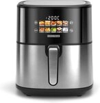 Heinrich&acute;s Hei&szlig;luftfritteuse, 1600 W, LED-Display, Touch-Bedienung inkl....
