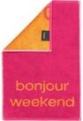Caw&ouml; Handt&uuml;cher Postcard Towels Edition 100, 100% Baumwolle (1-St)