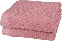 ROSS Handt&uuml;cher Harmony, Frottier (Packung, 2-St), 100 % Baumwolle, Hoch Tief