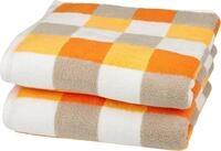ROSS Handt&uuml;cher W&uuml;rfelfond, Frottier (Set, 2-St), 100% Baumwolle