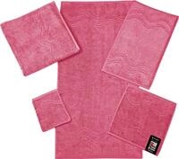 ROSS Waschhandschuh Cashmere feeling, Frottier (Packung, 6-St), mit...