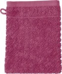 ROSS Waschhandschuh Smart, (6-St), Uni-Rippe mit Velourslabel