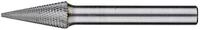 Pferd Fr&auml;sstift, HM Spitzkegelform 0820 MICRO 6 mm 8 x 20 mm