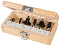 Fr&auml;ser-Set Einsteigerpaket 1/4-Zoll Fr&auml;ser Set 6-tlg.
