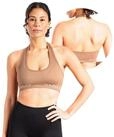 Smilodox Sport-BH Azura, Seamless Sport Top R&uuml;ckenfrei Starker Halt Fitness...