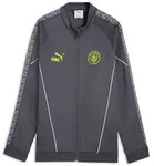 PUMA Sweatjacke Manchester City KING Anthem Jacke Jugendliche grau 176 EU