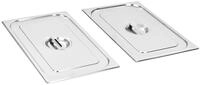 vidaXL Deckel Deckel f&uuml;r GN 1/1 Beh&auml;lter 2 Stk. Edelstahl