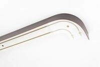 GARESA Schienensystem Kunststoffschiene mit Blende, 2-l&auml;ufig,...