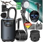 KESSER Gartendusche Campingdusche mit 20L Beh&auml;lter, Pumpe & wiederaufladbarer Akku