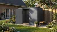 weka Ger&auml;tehaus Gary 7, BxT: 286x147 cm, Metall pulverbeschichtet, Gr&ouml;&szlig;e 7
