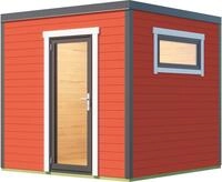 LASITA MAJA Gartenhaus SARDINIA, BxT: 250x250 cm, (Set, inkl. Fussbodenbretter zum