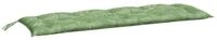 vidaXL Bankauflage, Gartenbank-Auflage Blattmuster 150x50x7 cm Oxford-Gewebe