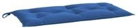 vidaXL Sitzauflage Gartenbank-Auflage Blau 110x50x7 cm Oxford-Gewebe, (1 St)