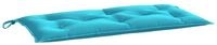vidaXL Bankauflage, Gartenbank-Auflage T&uuml;rkis 100x50x7 cm Oxford-Gewebe