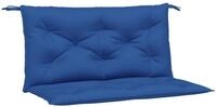 vidaXL Sitzauflage Gartenbank-Auflagen 2 Stk. K&ouml;nigsblau 100x50x7 cm...