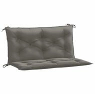 vidaXL Sitzauflage Gartenbank-Auflagen 2 Stk. Melange Dunkelgrau 100x50x7 cm...