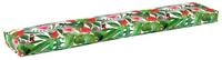 vidaXL Sitzauflage Palettenkissen Floral Tropischer Dschungel 200 x 40 x 8 cm,...