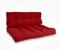 Beautissu Palettenkissen Palettenkissen Outdoor 1x Sitzkissen & 1x...