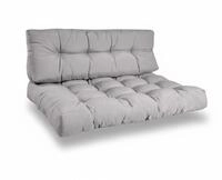Beautissu Palettenkissen Palettenkissen Outdoor 1x Sitzkissen & 1x...