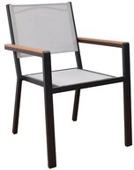 HOME DELUXE Gartenstuhl stapelbar SEDIA - Mengenauswahl (2 St), stapelbar & mit...