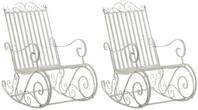 CLP Schaukelstuhl Schaukelst&uuml;hle Smilla Eisen (2er Set, 2 St), Schwingst&uuml;hle...