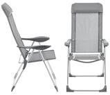 en.casa Gartenstuhl, &raquo;Errenteria&laquo; Campingstuhl Klappstuhl 2er Set Anglerstuhl