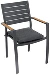 Dehner Gartenstuhl Stapelsessel Montpellier, Niederlehner, 88 x 55.8 x 55.5 cm,