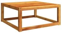 vidaXL Loungesofa Gartentisch 65x65x29 cm Massivholz, 1 Teile