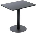 PAPERFLOW Schreibtisch Bistrotisch Mezzo TRMC60X80.01.01 60x80cm schwarz/schwarz