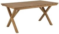 Brafab Esstisch Julita aus Teakholz, 150 cm, Geeignet f&uuml;r 4-6 Personen