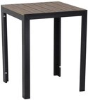 Gardissimo Gartentisch Alma quadratisch anthrazit, 60 x 60 cm Balkontisch...