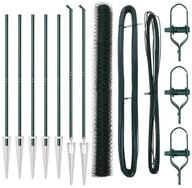 vidaXL Gartenzaun Schwei&szlig;drahtzaun mit Spikes 10 x 1,6 m (B x H), (1-St)