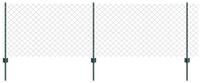 vidaXL Gartenzaun Kettenzaun mit Pfosten 10 x 0,8 m (B x H), (1-St)