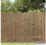 vidaXL Gartenzaun, Gartenzaun 600x100 cm Schilf