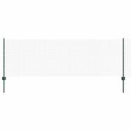 vidaXL Gartenzaun Schwei&szlig;drahtzaun mit Pfosten 50 x 0,8 m (B x H), (1-St)