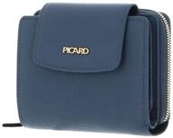 Picard Geldb&ouml;rse Wallet, aus echtem Rindsleder mit RFID-Blocker Schutz blau