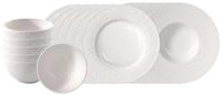 Villeroy & Boch Kombiservice Manufacture Ice Starter-Set 18er Set (18-tlg), 6