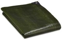 relaxdays Schutzplane Abdeckplane gr&uuml;n 140g/m&sup2; 3er Set