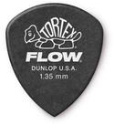 Dunlop Plektrum, 558P1.35 Flow Standard Picks 1,35 mm - Plektren Set