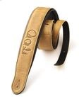 PRS Gitarrengurt, Signature Leather Strap Sandstone/Black - Gitarrengurt