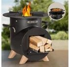 blumfeldt Feuerstelle Oshima, (Set), Campingkocher holzofen Campingofen Mobil