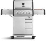 BURNHARD&reg; Gasgrill 3-Brenner inkl. Heckbrenner, mit Gusseisen Grillrost, inkl.