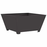 vidaXL Feuerstelle Feuerstelle Schwarz 80 x 80 x 40 cm Stahl, (1-St)