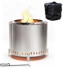 relaxdays Feuerschale ohne Rauch 45 x 49 cm