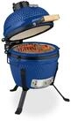 relaxdays Keramikgrill Kamado Grill aus Keramik, blau