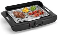 CLATRONIC Kontaktgrill BQ 3841, 2000 W Elektro Tischgrill mit Gitteroberfl&auml;che