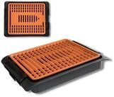 Starlyf Tischgrill Smokefree Copper Grill, 1250,00 W, abnehmbares Thermostat,...