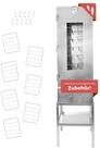Lemodo R&auml;ucherofen 110 cm hoch mit Untergestell, R&auml;ucherschrank mit Tisch,